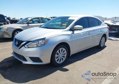 2018 Nissan Sentra Sv z USA, uszkodzony, nr VIN 3N1AB7AP1JL627820